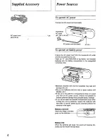 Preview for 4 page of Panasonic RX-FT530A Operating Instructions Manual