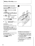 Preview for 10 page of Panasonic RX-FT530A Operating Instructions Manual