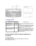 Preview for 11 page of Panasonic RXD10 - RADIO CASSETTE W/CD Service Manual