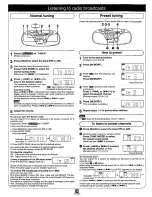 Preview for 3 page of Panasonic RXD11 - RADIO CASSETTE W/CD Operating Instructions Manual