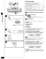 Preview for 12 page of Panasonic RXDS18 - RADIO CASSETTE W/CD Operating Instructions Manual