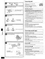 Preview for 16 page of Panasonic RXDS18 - RADIO CASSETTE W/CD Operating Instructions Manual