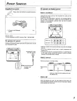 Preview for 5 page of Panasonic RXDS515 - RADIO CASSETTE W/CD Operating Instructions Manual