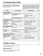 Preview for 11 page of Panasonic RXDS515 - RADIO CASSETTE W/CD Operating Instructions Manual