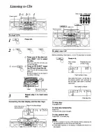 Preview for 10 page of Panasonic RXDT770 - RADIO CASSETTE W/CD Operating Instructions Manual