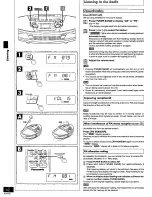 Preview for 10 page of Panasonic RXES30 - RADIO CASSETTE W/CD Operating Instructions Manual