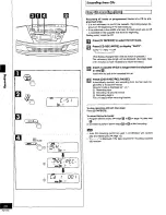 Preview for 20 page of Panasonic RXES30 - RADIO CASSETTE W/CD Operating Instructions Manual