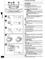 Preview for 36 page of Panasonic RXES30 - RADIO CASSETTE W/CD Operating Instructions Manual