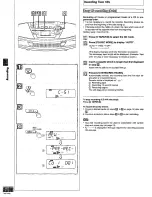 Preview for 46 page of Panasonic RXES30 - RADIO CASSETTE W/CD Operating Instructions Manual