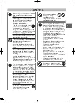 Preview for 3 page of Panasonic S-15MF3E5A Operating Instructions Manual