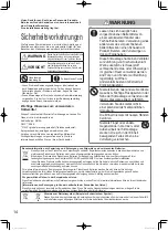 Preview for 14 page of Panasonic S-15MF3E5A Operating Instructions Manual