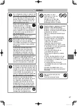 Preview for 27 page of Panasonic S-15MF3E5A Operating Instructions Manual