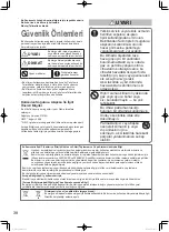 Preview for 38 page of Panasonic S-15MF3E5A Operating Instructions Manual