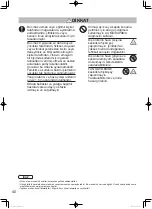 Preview for 40 page of Panasonic S-15MF3E5A Operating Instructions Manual