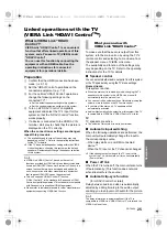 Preview for 25 page of Panasonic S-HTB480 Operating Instructions Manual