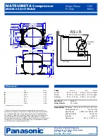 Preview for 2 page of Panasonic S43C75KAU6 Specification Sheet