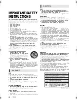 Preview for 2 page of Panasonic SA-BTT490 Owner'S Manual