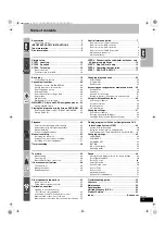 Preview for 3 page of Panasonic SA-HT800 Operating Instructions Manual