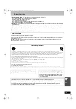 Preview for 63 page of Panasonic SA-HT800 Operating Instructions Manual