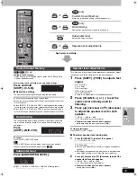 Preview for 45 page of Panasonic SA-HT820 Operating Instructions Manual