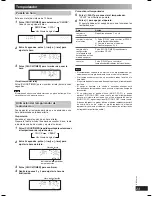 Preview for 23 page of Panasonic SA-NS55 Operating Instructions Manual