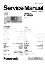 Panasonic SA-NS55 Service Manual preview