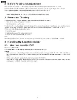 Preview for 6 page of Panasonic SA-PM21PC Service Manual