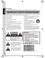 Preview for 2 page of Panasonic SA-PM42 Operating Instructions Manual