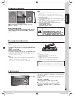 Preview for 5 page of Panasonic SA-PM42 Operating Instructions Manual