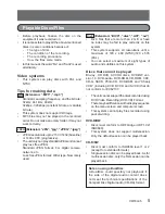 Preview for 5 page of Panasonic SA-PM50D Operating Instructions Manual