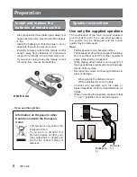 Preview for 8 page of Panasonic SA-PM50D Operating Instructions Manual