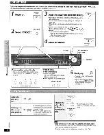 Preview for 16 page of Panasonic SA-PT1050 Operating Instructions Manual