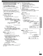 Preview for 19 page of Panasonic SA-PT1050 Operating Instructions Manual