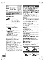 Preview for 2 page of Panasonic SA-XH170 Operating Instructions Manual