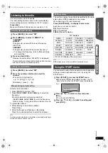 Preview for 9 page of Panasonic SA-XH170 Operating Instructions Manual