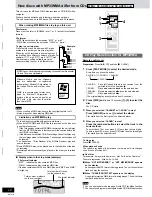 Preview for 10 page of Panasonic SAAK403 - MINI HES W/CD PLAYER Operating Instructions Manual