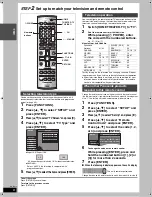 Preview for 8 page of Panasonic SAHT1500 - RECEIVER W/HD&DVD REC Operating Manual