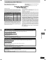 Preview for 35 page of Panasonic SAHT670 - RECEIVER W/5-DISK DV Operating Instructions Manual