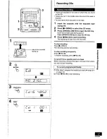 Preview for 17 page of Panasonic SAPM07 - MINI HES W/CD PLAYER Operating Instructions Manual