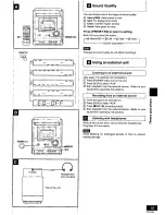 Preview for 19 page of Panasonic SAPM07 - MINI HES W/CD PLAYER Operating Instructions Manual