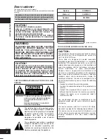 Preview for 2 page of Panasonic SAPM39D - MINI HES W/CD PLAYER Operating Instructions Manual