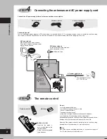 Preview for 8 page of Panasonic SAPM39D - MINI HES W/CD PLAYER Operating Instructions Manual