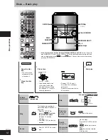 Preview for 12 page of Panasonic SAPM39D - MINI HES W/CD PLAYER Operating Instructions Manual