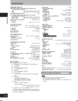 Preview for 38 page of Panasonic SAPM39D - MINI HES W/CD PLAYER Operating Instructions Manual