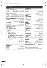 Preview for 22 page of Panasonic SAPT480 - DVD HOME THEATER SOUND SYSTEM Operating Instructions Manual