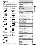 Preview for 3 page of Panasonic SAST1 - SINGLE DVD MINI SYST Operating Instructions Manual