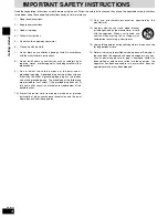 Preview for 4 page of Panasonic SAST1 - SINGLE DVD MINI SYST Operating Instructions Manual