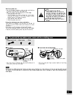 Preview for 9 page of Panasonic SAST1 - SINGLE DVD MINI SYST Operating Instructions Manual