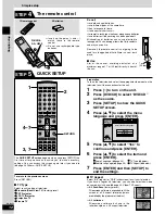 Preview for 12 page of Panasonic SAST1 - SINGLE DVD MINI SYST Operating Instructions Manual