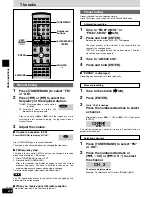 Preview for 24 page of Panasonic SAST1 - SINGLE DVD MINI SYST Operating Instructions Manual